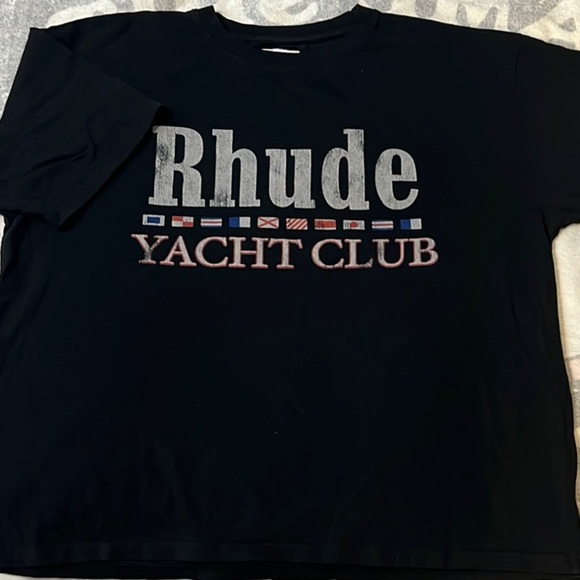 Rhude Other - Rhude Black Yacht Club Tee